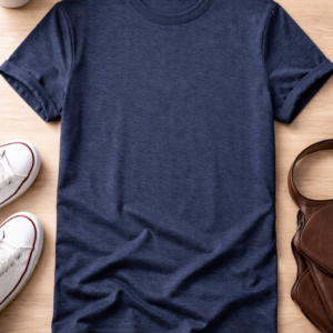 Men’s Solid T-Shirt – Premium Cotton Minimal Design